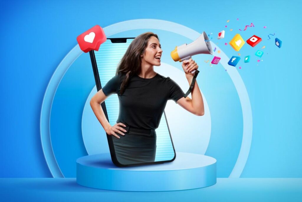 Social media girls