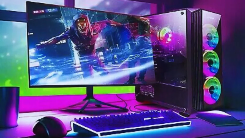 RGB gaming desktop​ by Weyexcon.com